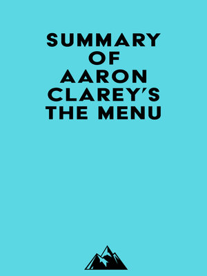 cover image of Summary of Aaron Clarey's the Menu